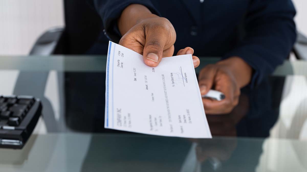 Cheque Discounting