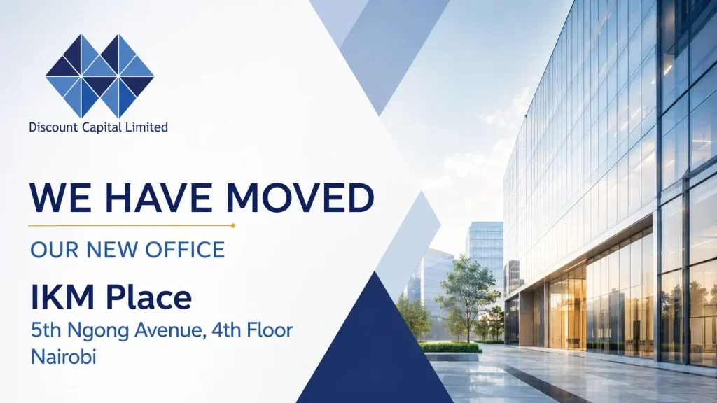 Discount Capital Limited Has Moved to IKM Place